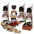 Swiss Grenadier Minifigures with Weapons and Accessories
