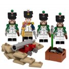 Italian Light Infantry Minifigures with Weapons and Accessories