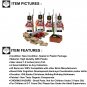 British Light Infantry Minifigures with Weapons and Accessories