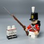 British Light Infantry Minifigures with Weapons and Accessories