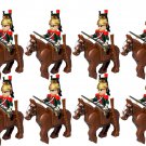 16pcs Mounted French Dragoons Minifigures Set Toys