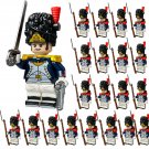 21pcs Napoleonic Wars Officer & Grenadiers of Old Guard Army Minifigures