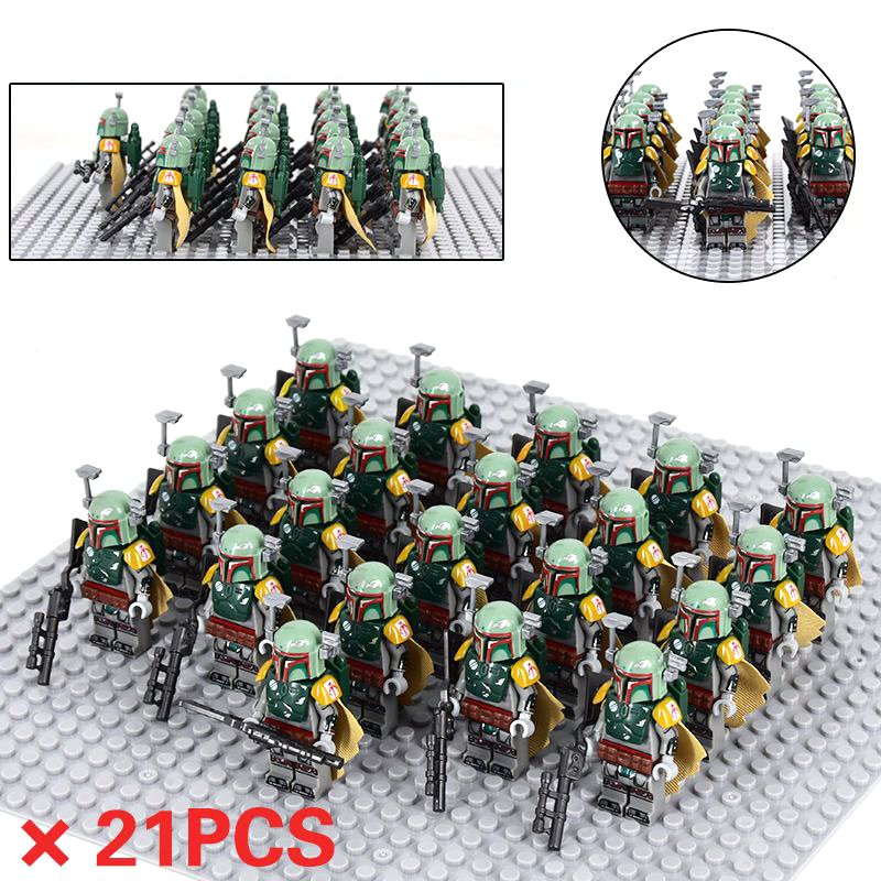 Star wars Mandalorian Death Watch Army Set B 21 Minifigures Lot