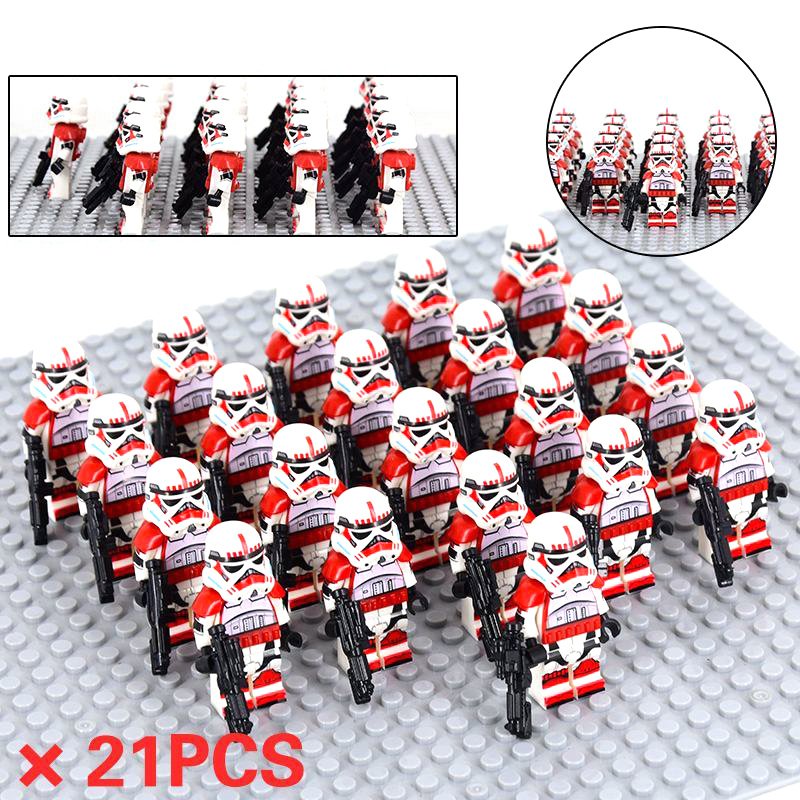 Star Wars Imperial shock troopers Army Set 21 Minifigures Lot