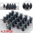 Star wars Mandalorian Death Watch Army Set 21 Minifigures Lot