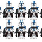 10pcs 501st Empire Legion Commander Star Wars Minifigure Toys