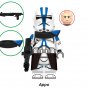 10pcs 501st Empire Legion Commander Star Wars Minifigure Toys