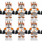 10pcs Clone Marshal Commander Cody Star Wars Minifigure Toys