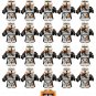 21pcs AIrborne Clone Troopers Paratroopers Star Wars Minifigure Toys