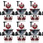 10pcs Clone Commander Dredd Star Wars Minifigure Toys