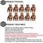 10pcs Clone Trooper (invert) Star Wars Minifigure Toys