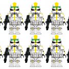 10pcs 327th Battalion Clone jet Troopers Star Wars Minifigure Toys