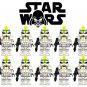 10pcs 327th Battalion Clone jet Troopers Star Wars Minifigure Toys