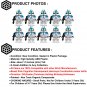 10pcs jet Troopers Star Wars Minifigure Toys