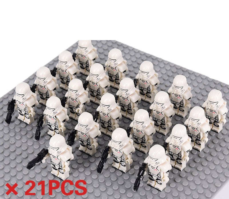21pcs Star Wars First Order Jet Troopers Army Set Minifigure Toys
