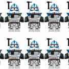10pcs Clone Wars Advanced Recon Commando Minifigure Toys