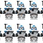10pcs Clone Wars Advanced Recon Commando Minifigure Toys
