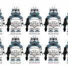 10pcs 104th Battalion Comet Troopers Star Wars Minifigure Toys