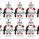 10pcs Clone Medic Troopers Star Wars Custom Minifigures