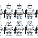 10pcs Clone Trooper CT-5385 (Tup) Clone Wars Minifigure Toys