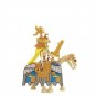 Mounted Skeleton Horses Gold Knights Army Set Minifigures Toys