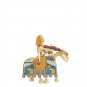 Mounted Skeleton Horses Gold Knights Army Set Minifigures Toys