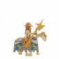 Mounted Skeleton Horses Gold Knights Army Set Minifigures Toys