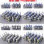 Blue Lion Knights Infantry Army Set Collectible Minifigures