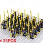 Japanese Samurai Warriors Custom 21 Minifigures Sets G