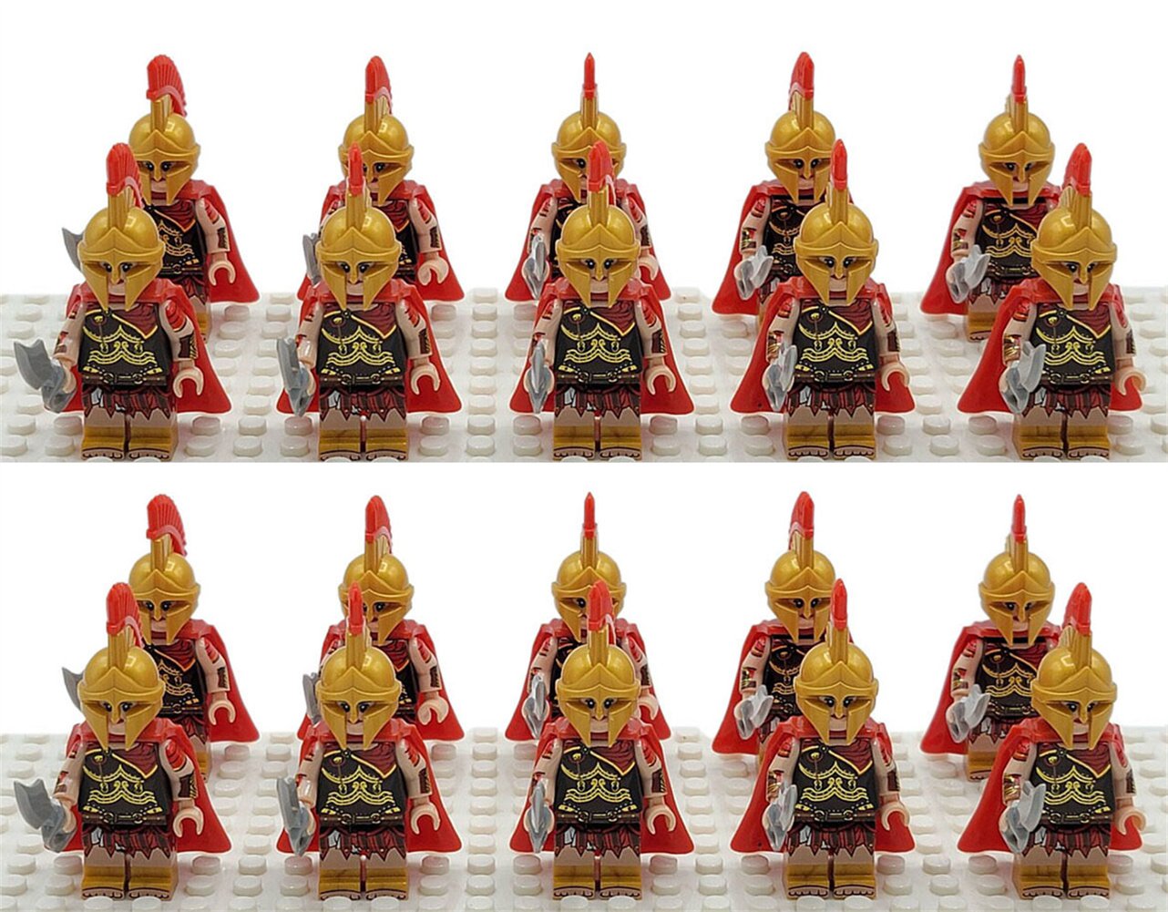 20pcs/set Spartan Female Warriors Minifigure Toys