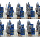 20pcs/set Roman Soldiers (Blue) Minifigure Toys