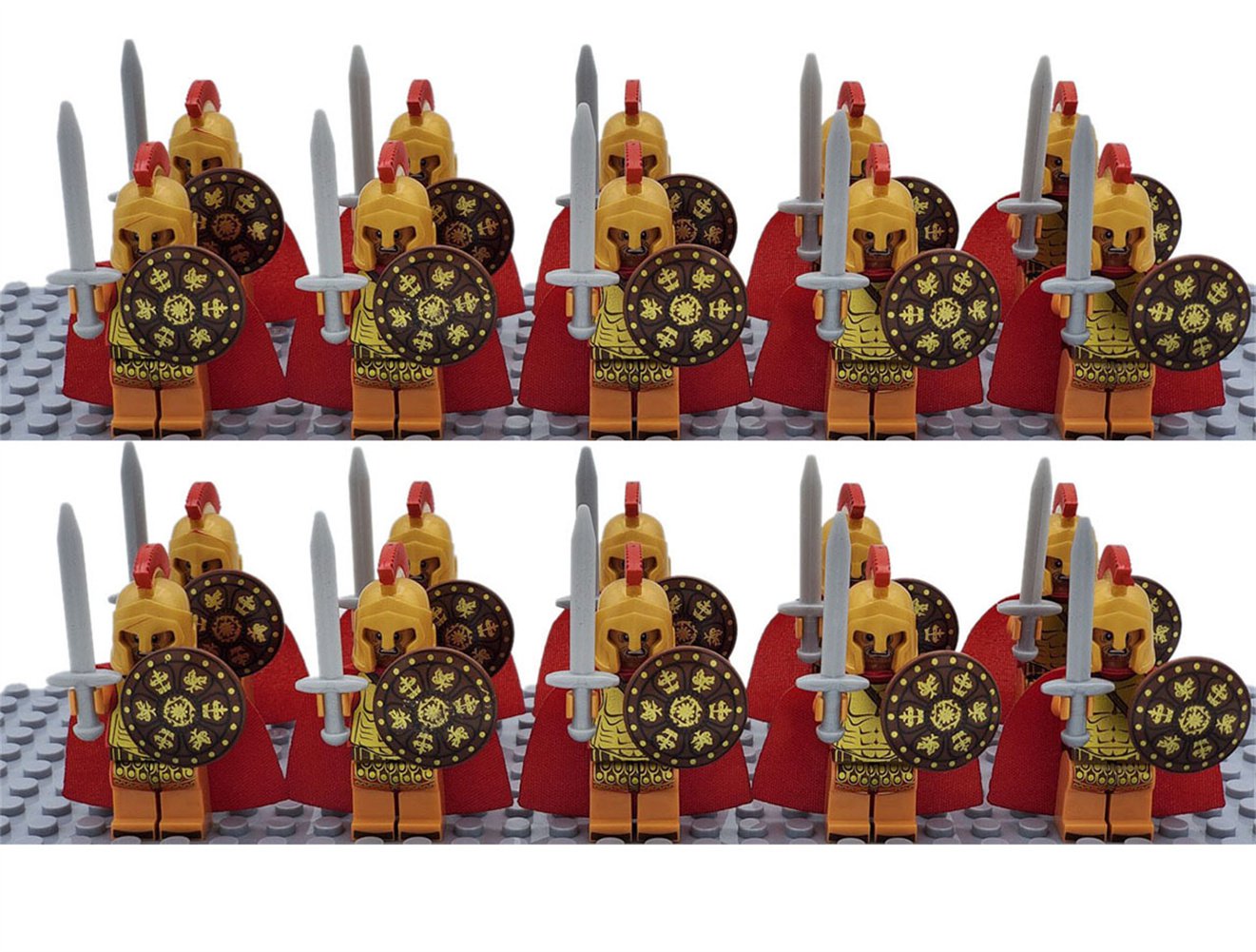 20pcs/set Roman Soldiers Minifigure Toys