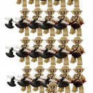 21pcs/set Lord of the Rings Goblin Warriors Army Set Minifigure Toys