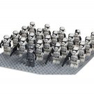 Captain Phasma & Stormtroopers Army Star Wars Custom Minifigure Toys