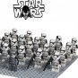 Captain Phasma & Stormtroopers Army Star Wars Custom Minifigure Toys