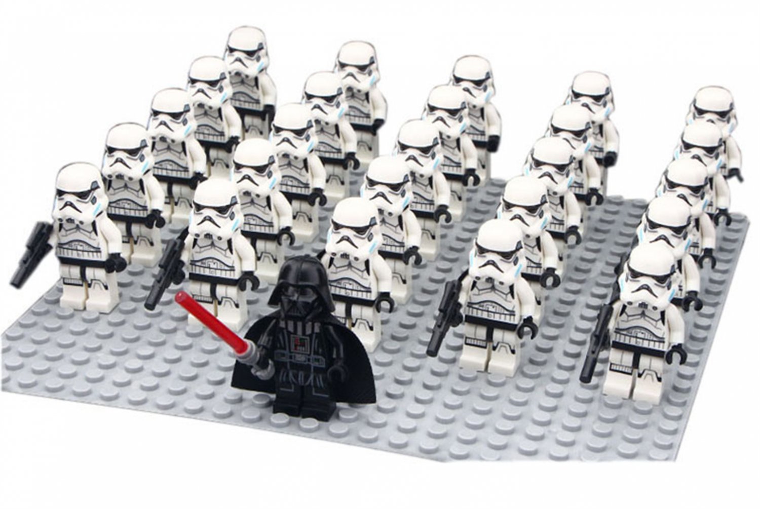21pcs Star Wars A New Hope Darth Vader Leader Stormtroopers Minifigures