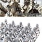 21pcs Medieval Knights Crusader Army Minifigures Toys