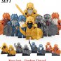 Collections LOTR Army Rohan Orcs Gondor Dwarves Elf Minifigures