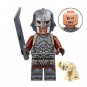 8pcs LOTR Isildur Gimli Bilbo Frodo Sam Orcs Minifigures Set