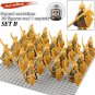 21Pcs/set Uruk-hai Dwarf army Elf Guard Minifigures