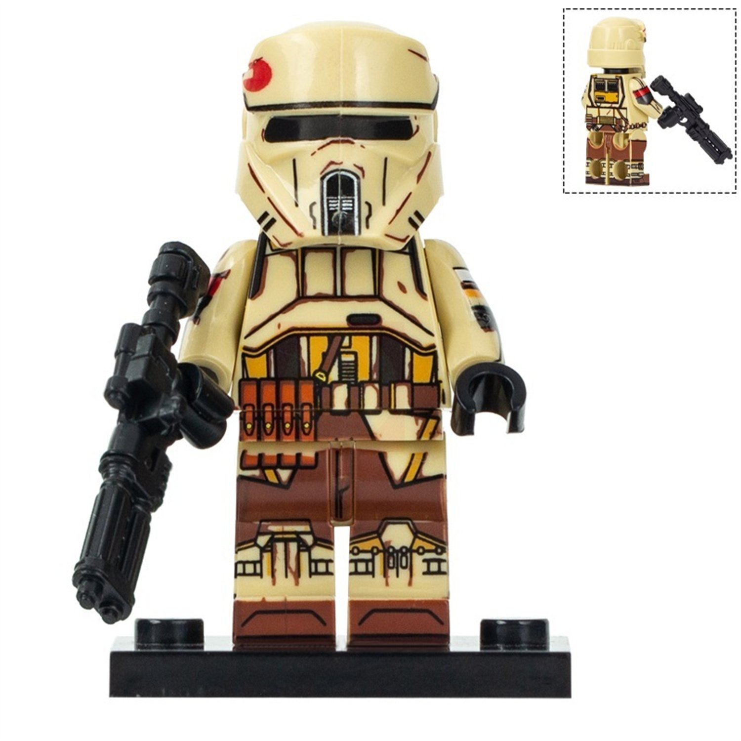 1pc Star Wars Shoretrooper Mandalorian Minifigure Toy