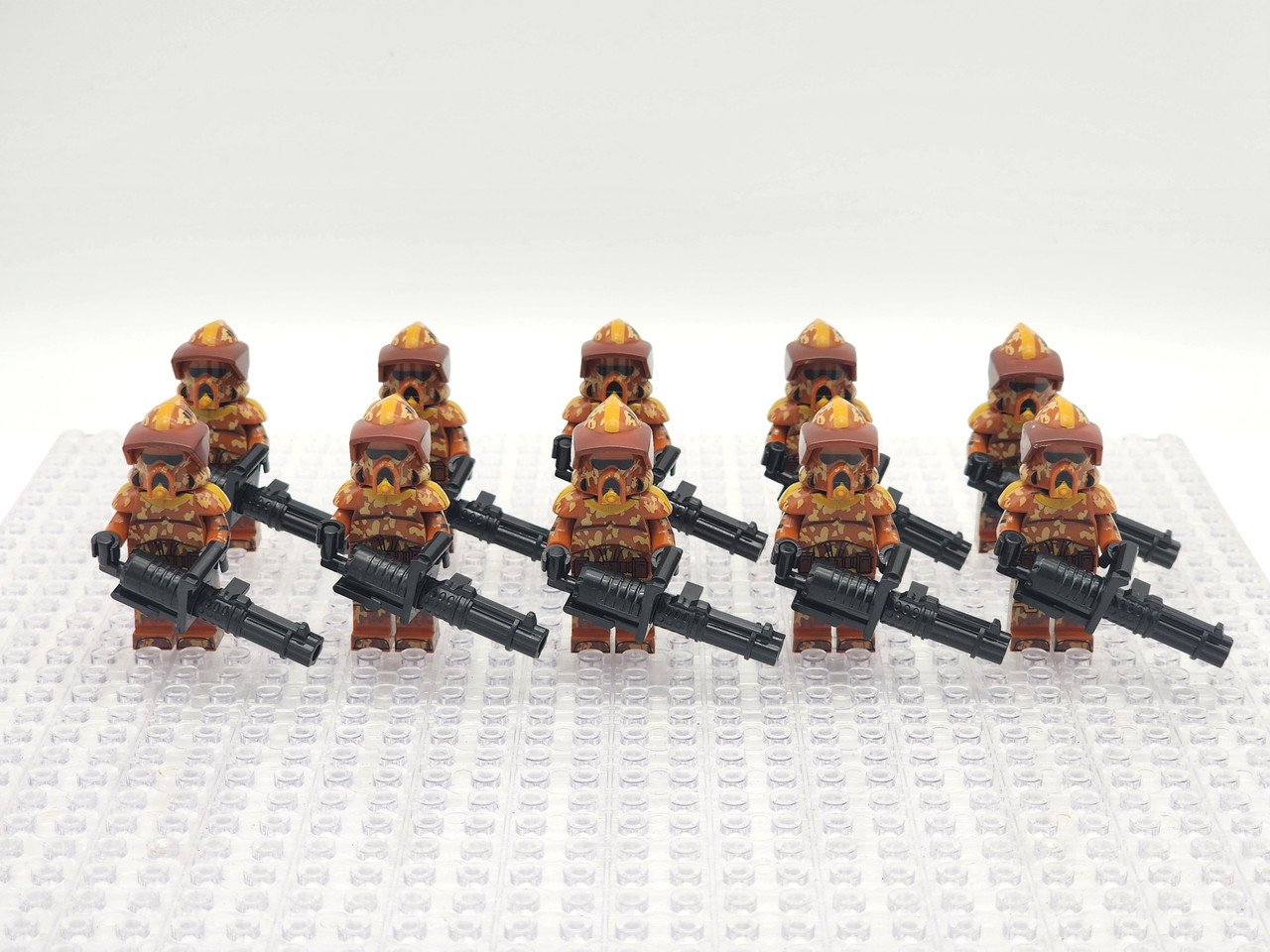 Star Wars Geonosis & Desert ARF Troopers 10 Minifigure Set