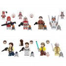 Star Wars Padme Jan Luke Leia Han 8 Custom Minifigure Set