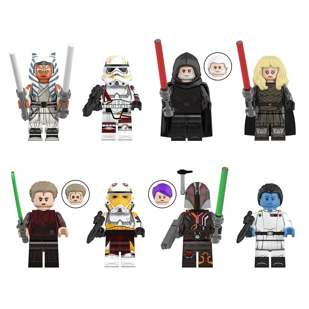 Star Wars Ahsoka Thrawn Baylan Enoch 8 Minifigure Set