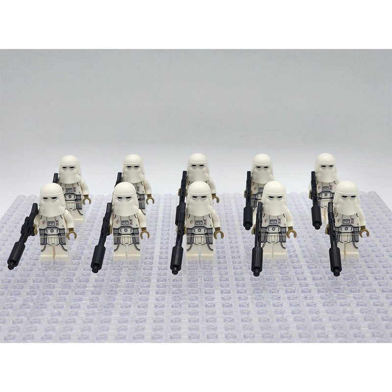 Star Wars Imperial Snowtroopers Army 10 Minifigure Set