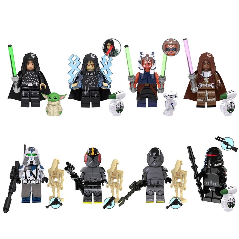 Star Wars Jedi & Blackout Squad 8 Minifigure Collection