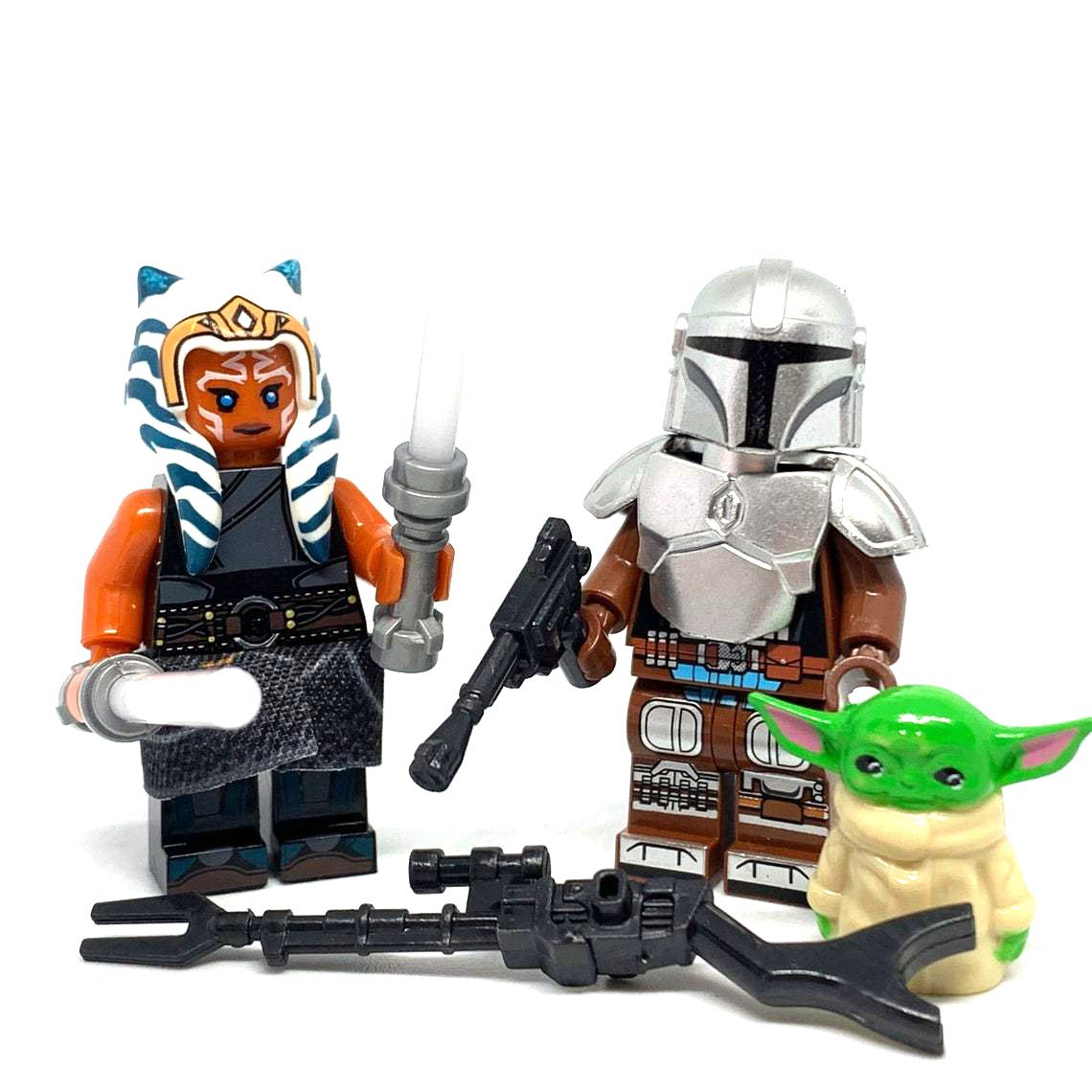 Star Wars Ahsoka & Grogu with Mando 3 Minifigure Pack
