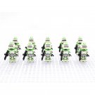 10pcs 442nd Clone Troopers Star Wars Minifigures