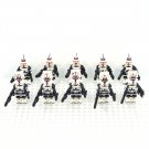 10pcs Phase 1 Clone Troopers Star Wars Minifigure Toys