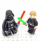 2pcs Star Wars Luke Skywalker Darth Vader Minifigures
